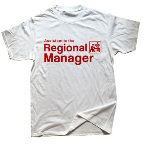 Assistant To The Regional Manager Office Men T Shirts Graphic Streetwear Short Sleeve O-Neck Harajuku Tshirt Women Humor Clothes