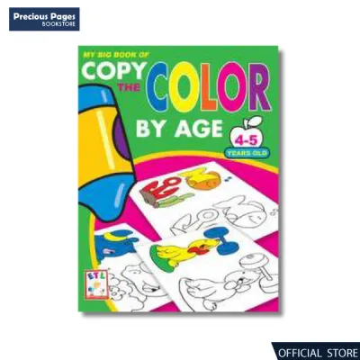 My Big Book Of Copy The Color (By Age 4-5)