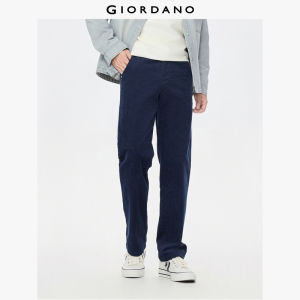 Giordano Men 100% Cotton corduroy mid rise pants Free Shipping 01115694