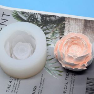 [Sirola] Khuôn làm bánh xà phòng nến hoa hồng 3D khuôn làm xà phòng bằng silicon tự làm thủ công