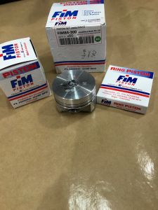 Piston kit fim 84 seher mentah pin 15 57mm-60mm