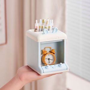 CUNXIN High Appearance Pen Container Rabbit Ears Exquisite Stationery School Office Supplies Cute Pen Holder Storage