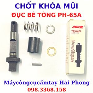 CHỐT KHÓA GIỮ MŨI _ CÔNG TẮC MÁY ĐỤC BÊ TÔNG PH-65A ( HTC OSK FEG HUGONG...)