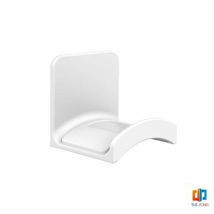 T.Z. ตะขอแขวนหูฟัง แป้นติดทรงเหลี่ยม สําหรับโต๊ะคอมพิวเตอร์ ตะขออเนกประสงค์ Earphone hook