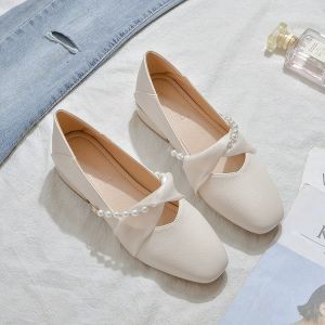 Free Shipping WomenS Shoes 2026 Spring New Versatile Dress Shoes With Thick Heels Soft-Soled Loafers That Are Comfortable To Wear
