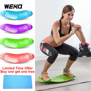 WEKO Balance Board Yoga Pilates Free Anti-Slip Mat Balance Assist Training Twist & Slim Portable Home Gym Various Training Modes