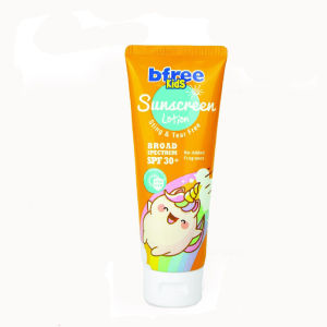 BFREE KIDS SUNSCREEN LOTION ANAK DAN BAYI SPF30 MILD GENTLE BED TIME DAILY BPOM 100ML