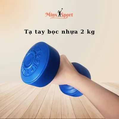 Tạ tay 2kg tạ nhựa cầm tay 2kg đã nhồi sẵn giúp tăng cường sức khỏe và rèn luyện cơ bắp