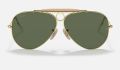 แว่นตา Ray-Ban รุ่น SHOOTER RB3138 W3401 สี ARISTA ขนาด 58 ของแท้รับประกันศูนย์ Ray-Ban ประเทศไทย 2 ปี. 