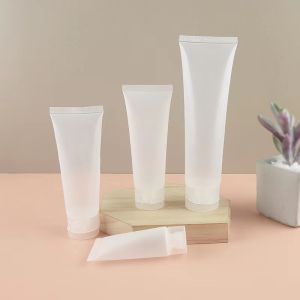 100ML Travel Portable Cosmetic Hose Empty Bottle Transparent Perfume Atomizer Squeeze Cosmetic Container