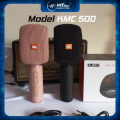 ( MẪU MỚI ) Mic Hát Karaoke Bluetooth JBL KMC 500 Micro Cao Cấp - Micro Karaoke Không Dây - Mic Hát Cầm Tay Kèm Loa Hát Cực Hay Công Nghệ Lọc Loại Bỏ Tạp Âm Karaoke Cực Đã Khả Năng Bắt Và Hút âm Tốt Chống Hú , Tiện Lợi. 