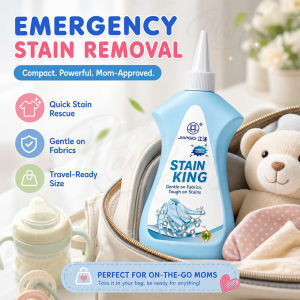 【BUY 1 TAKE1 】 3-in-1 Laundry Stain Remover Gentle On Skin Multi-functional Cleaner Remove Oil Stains & Odor Safe For Kids Baby And Adult Clothing Family Pack 260ml COD