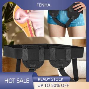 FENHA Hernia Belts Groin Hernia Support For Men Woman Bilateral Hernia Adjustable Waist Strap With Removable Compression Pads