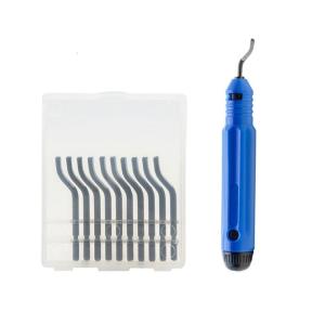 Deburring Tool Deburrer with Plastic Handle 360 Degree Rotatable Deburring Tool Plastic 3D Printer Burr Remover Tool