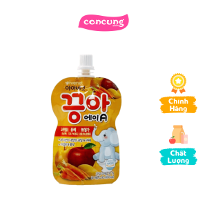NƯỚC ÉP HOA QUẢ IVENET PUREE A (TÁO LÊ XOÀI CÀ RỐT) 80ml