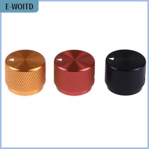 【E-WOITD】 Solid Machined Metal Aluminum Rotary Encoder Potentiometer Volume Switch Knobs Amplifier Control Volume Button Knob