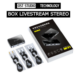 Box Livestream DT08 PRO Âm Thanh STEREO Bản Mới Nhất Dùng Được Cả 2 Hệ Điều Hành Cục Chuyển Đổi DT08 Độ Bền Cực Cao