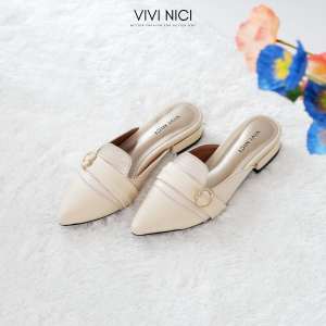 VIVI NICI - Adriana Sandal Mules Hak 3 Cm