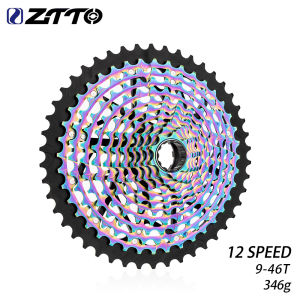ZTTO MTB 12 Speed Cassette Xd 9-50t Ult Ultralight Cnc Freewheel Rainbow Golden Flywheel 12speed Sprocket 12s K7 Colorful Ult Bike Bicycle Parts