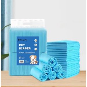 Disposable Pet Pee Pads Leakproof High Absorbency Quick-Dry for Puppy Dog Potty Training Bamboo Charcoal Deodorant Urine Pad