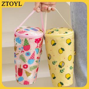 ZTOYL Xách tay trà sữa Tote Túi nhiệt bảo quản túi thân thiện với môi túi xách mang cách nhiệt cup Bìa Tumbler cup phụ kiện
