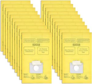 50558 Canister Vacuum Bags Replacement for Kenmore Canister Type C/Q 5055 50555 50557 50558 and Pana·sonic Type C-5 C-18 200 Series 400 Series 600 Series 800 Seires Vacuum - 10 Pack