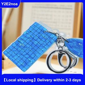 【Local shipping】 1Pcs Swimming Hat Car Key Ring Creative Swimming Pool Wavy Keychain Decoration Bag Pendant Swimmers Gift