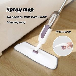 Cindychen2 Floor Mop Spray Mop 360 Degree Spin Head Flat Floor Cleaner Household Cleaning Tool