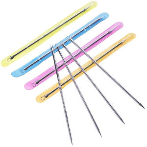 Cây Nặn Mụn - Dụng Cụ Đẩy Mụn Đầu Đen Và Sợi Bã Nhờn Làm Sạch Lỗ Chân Lông Cầm Tay Chuyên Dụng - Xẻng Loại Bỏ Mụn Đầu Đen Tẩy Tế Da Chết Dụng Cụ Làm Đẹp