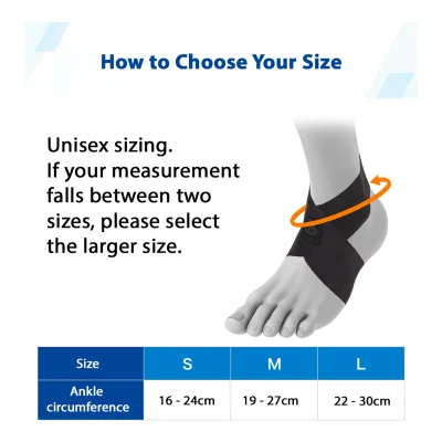 Phiten nano Metax Ankle Supporter Soft Type Super Light