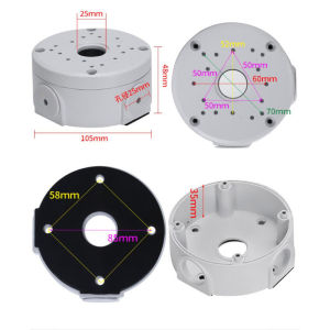 Universal Dome Camera Mount CCTV Wall Cable Junction Base Box Waterproof Security Camera Bracket