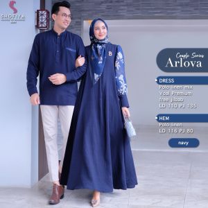 Kassandra set Arlova/ Baju couple motif batik LD 110/ baju couple model terbaru 2023/ Baju couple kondangan best seller