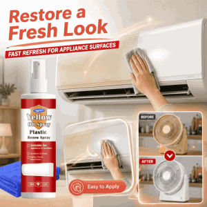 Plastic Yellowing Remover Spray Appliance Shell Whitening and Brightening Magic Tool Brighten Shine Plastic Restorer 塑料除黄剂 空调发黄翻新剂