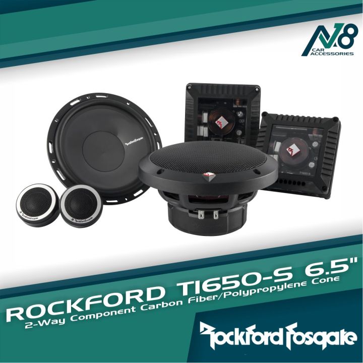 Rockford Fosgate T1650-S 2-Way Component Speaker Genuine