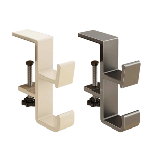 Lồng treo thức ăn cho chim cảnh cầm tay Móc treo túi bàn học sinh bên treo túi tạo tác di động có thể tháo rời chủ bàn đa năng móc