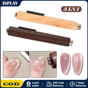 3 IN 1 Multi-function Cat Eye Magnet for Nail Art Design Strong Thick Magnetic Stick Large Cylindrical Magnetic Nail Tool