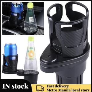 Car Interior Accessory Cup Holder Expander 2 in 1 Rotating Telescopic Stand for Easy Access in Cars