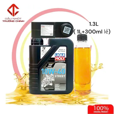 Nhớt Liqui Moly 10W40 street dành cho xe số tay côn
