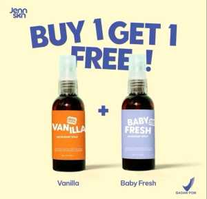 PROMO Buy 1 Get 1 - Naturals Deodorant Tawas Spray - Mencerahkan ketiak dan Atas Bau Badan Isi 60ml