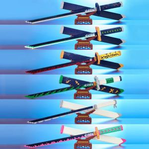 Demon slayer katana building block toy anime Tanjiro Muchiro Mitsuri puzzle toy