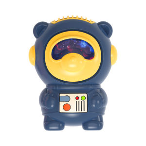 MAJOE พัดลมแขวนคอนักบินอวกาศอวกาศสะดวกมือถือ Leafless พัดลมขนาดเล็กชาร์จของขวัญนักเรียนฤดูร้อนโรงงานขายส่ง