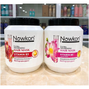 HẤP XẢ TÓC - MẶT NẠ TÓC SIÊU DƯỠNG HƯƠNG HOA SEN & LỰU ĐỎ NOWKON 1000ML