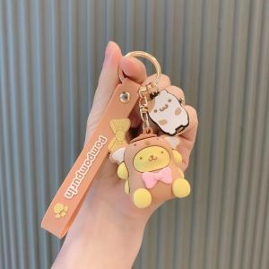 Sanrio cute Yugui dog doll key chain couple car key pendant schoolbag pendant keychain