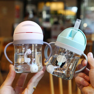 แก้วหัดดื่มกันสําลัก แก้วน้ํา ขวดน้ํา กันสําลัก หัดดื่มน้ํา ขวดน้ําเด็ก 250ml 350ml SB011