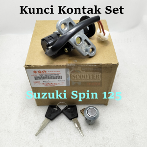 Kunci Kontak Set B46 Suzuki Spin 125 Kualitas original Presisi dan awet konci komplit plus jok ori asli sgp (Bisa Cod)