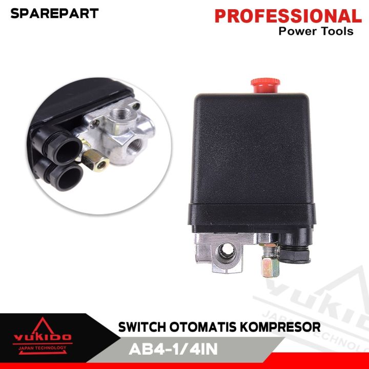 OTOMATIS KOMPRESOR - AUTOMATIC PRESSURE SWITCH COMPRESSOR 1 DAN 4 HOLE ...