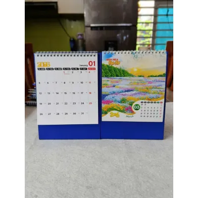 Lịch để bàn2026 khổ 16*24cm có ngày âm (mẫu ngẫu nhiên)(tn) (vpp Thịnh Phát)