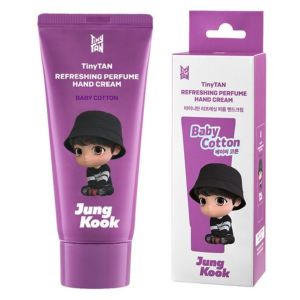 Monami Tiny Tan Refresh Perfume Jungkook Hand Cream 1.50ml - Soft texture like baldu scented foam soap - Moisturizing all year round and solid perfume - BTS Rasmi delivered from Korea