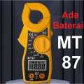 MT87 Digital Clamp Meter Tang Ampere Multimeter Ukur Arus Tegangan Kabel Tester Listrik AC/DC. 