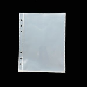 FLYING Vỏ khóa đôi Sổ ghi chép dạng rời Vỏ mềm A5 Hộp đựng thẻ Di động PVC Sách lưu trữ ảnh dành cho thẻ thần tượng